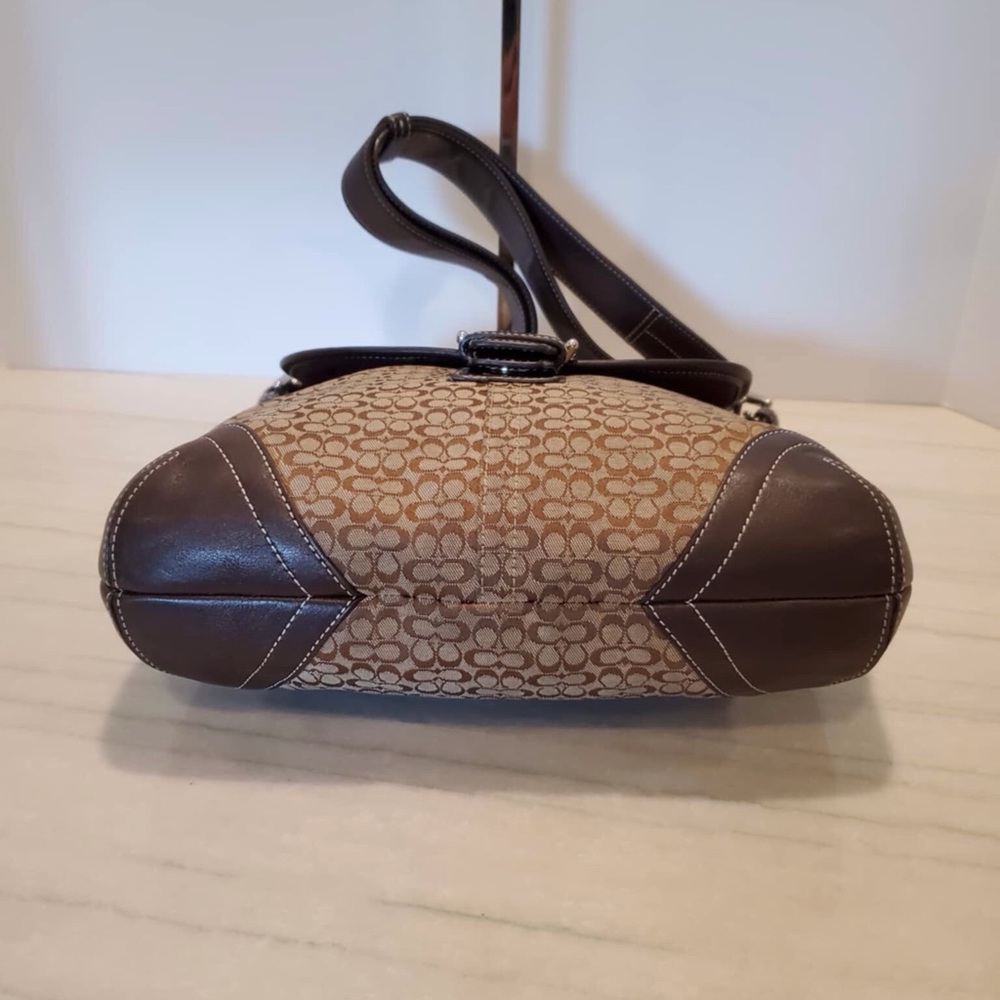 COACH Signature Jacquard Canvas Soho Small Duffle 6376 - Picture 6 of 9